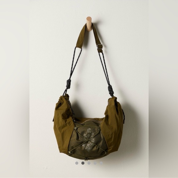 FP Movement by Free People Handbags - Free people happy landing, sling bag in olive